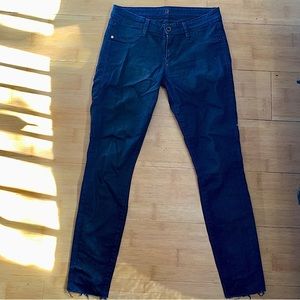 SINCLAIR blue skinny stretch blue jeans Size 27 womans